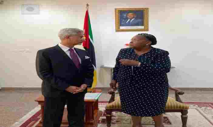 External Affairs Minister S Jaishankar meets President of Assembly of Mozambique